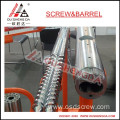 Krauss Maffei extruder parallel twin screw barrel for PVC profile